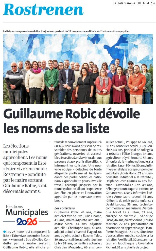 LE TELEGRAMME 10-02-2026